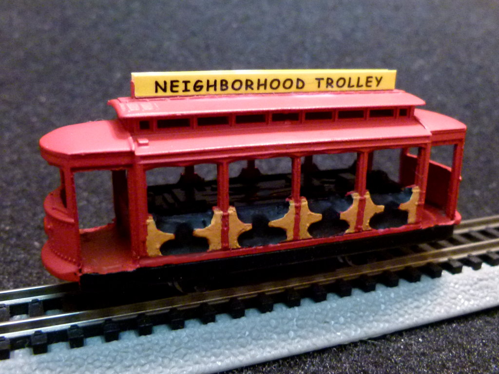 Mister Rogers Neighborhood Trolley Car